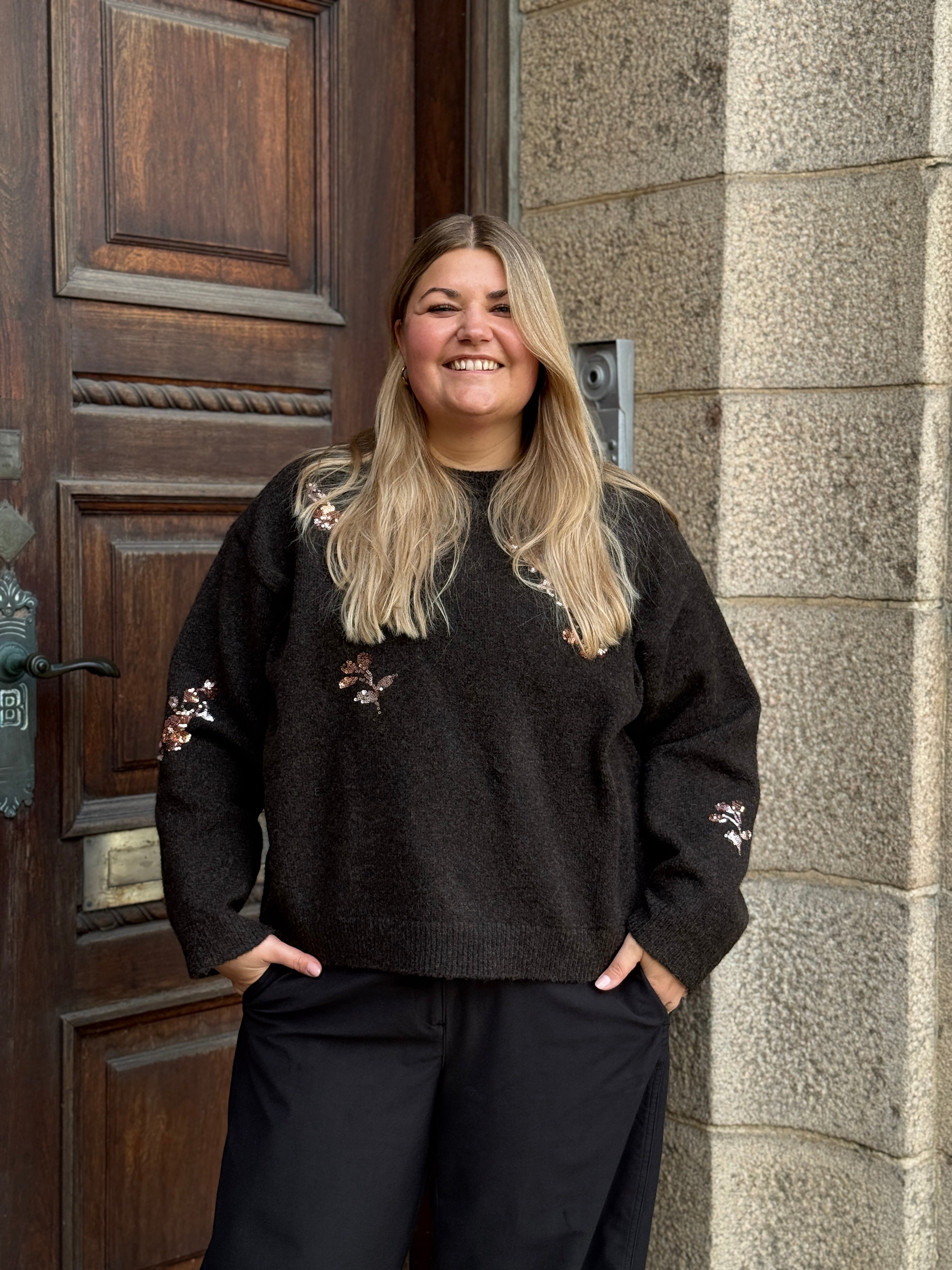 VMCAMELIA Pullover - Chocolate Torte